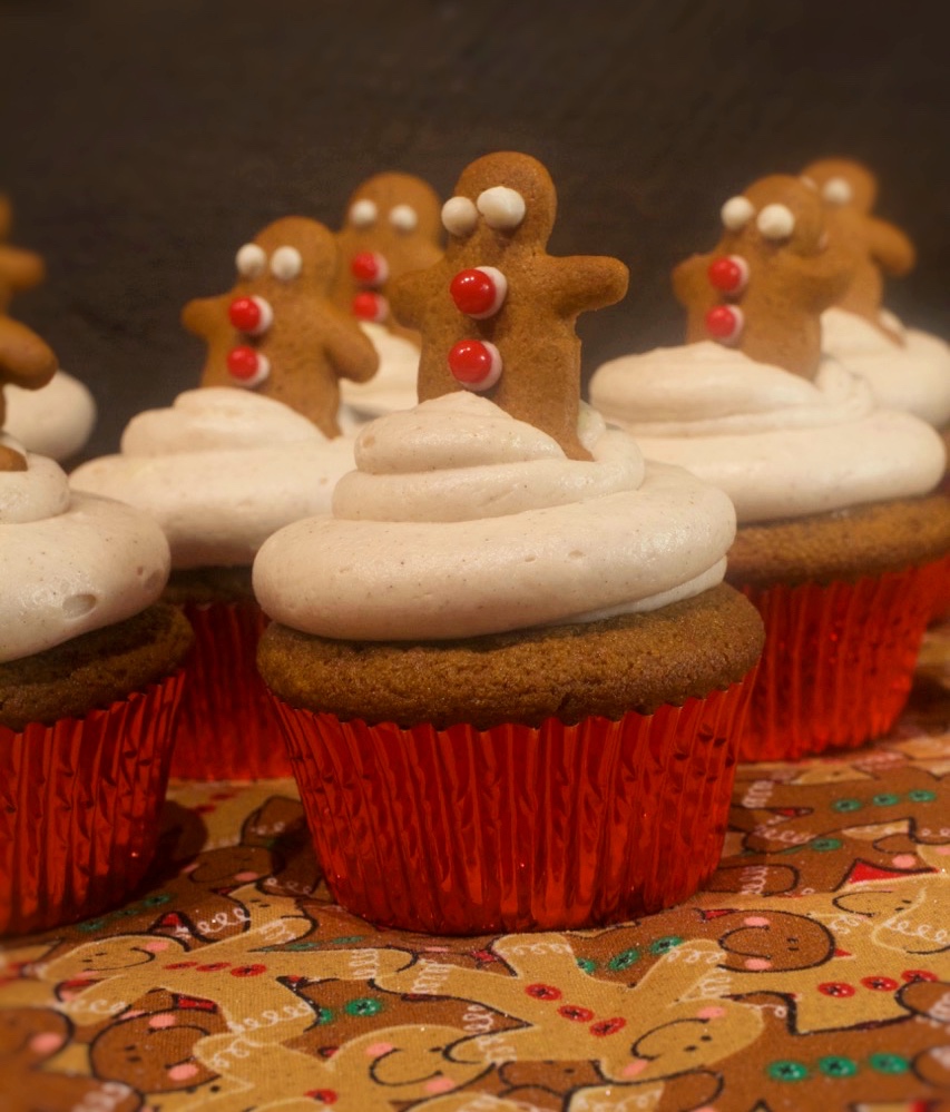 Gingerbread Cupcakes.