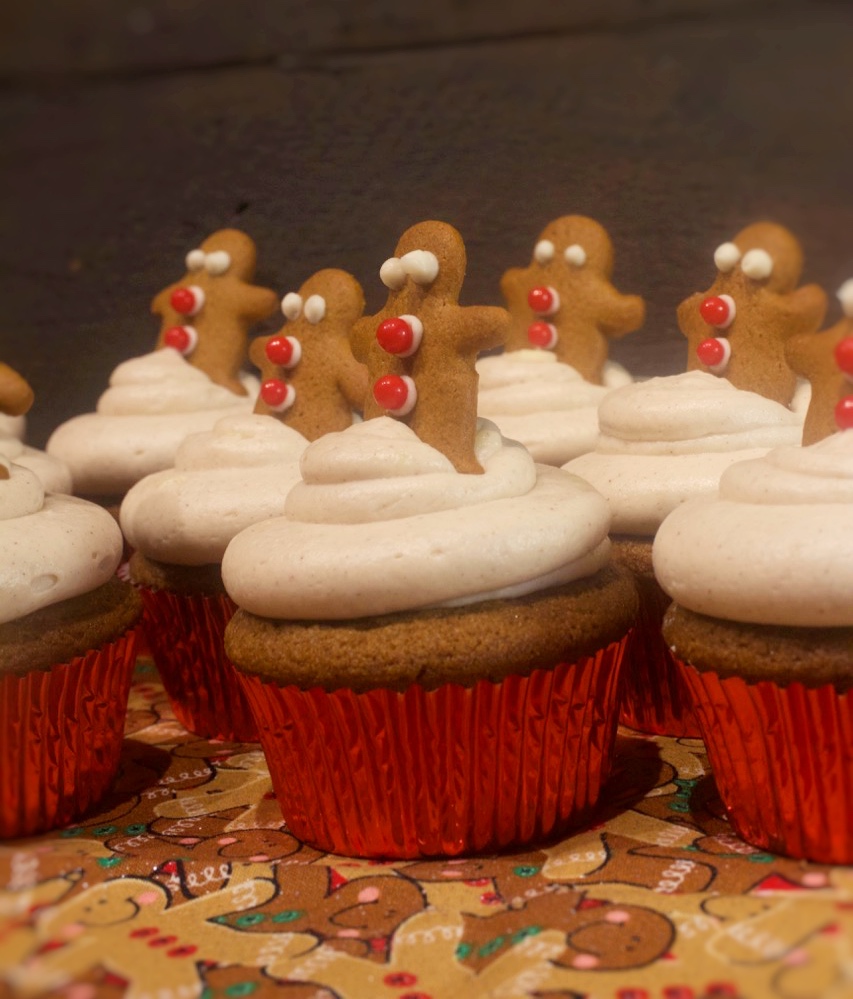 Gingerbread Cupcakes.