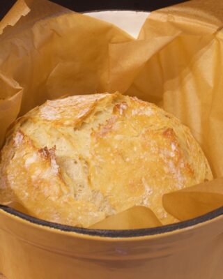 No-Knead Rustic Artisan Bread