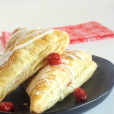 Easy Puff Pastry Cherry Turnovers