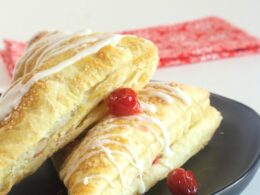 Easy Puff Pastry Cherry Turnovers