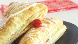Easy Puff Pastry Cherry Turnovers