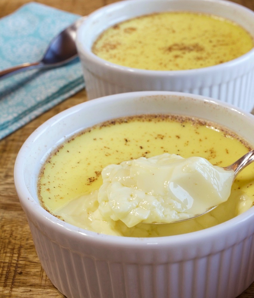 Baked Egg Custard My Country Table