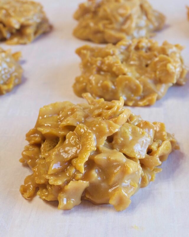 Corn Flake Peanut Butter Chews - My Country Table