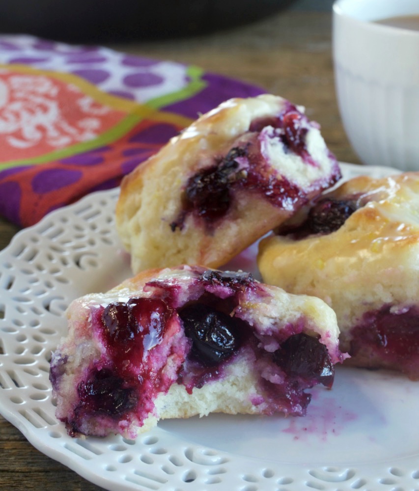 Bllueberry biscuits.