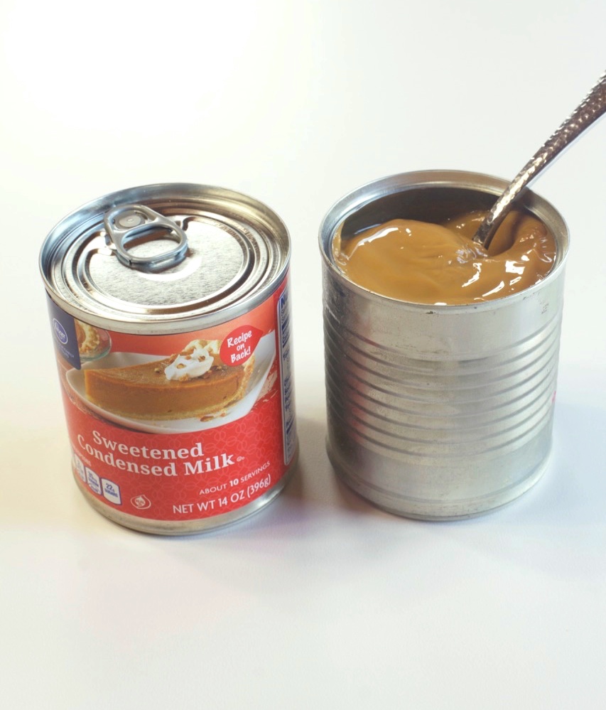 sweetened condensed milk caramel