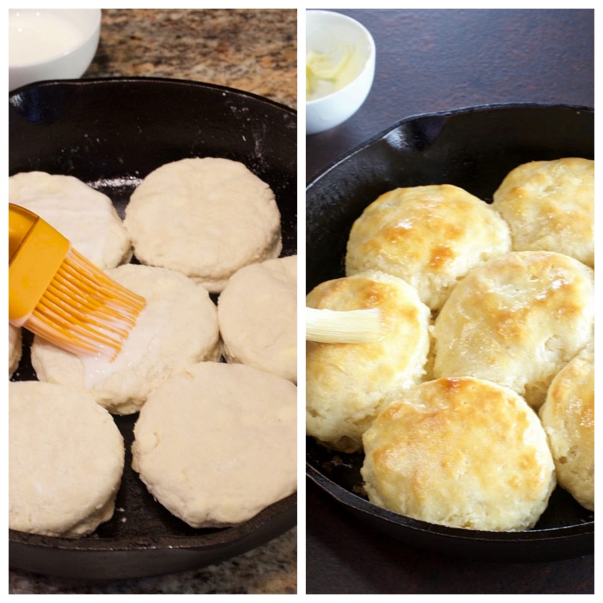 Flaky Buttermilk Biscuits - The Cookin Chicks