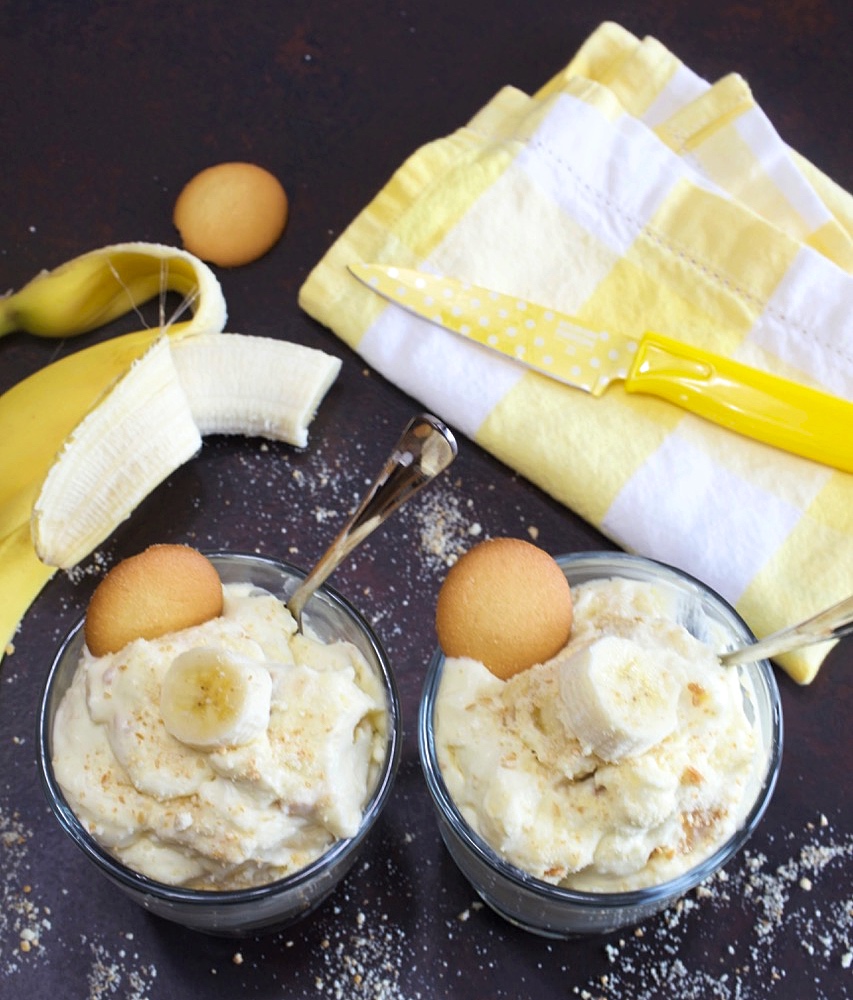 no-cook banana pudding.