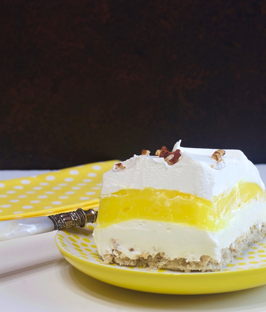 Lemon Lush Dessert.