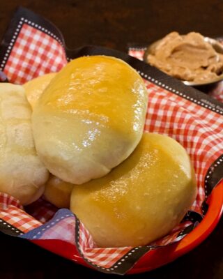 Honey Rolls with Cinnamon Honey Butter