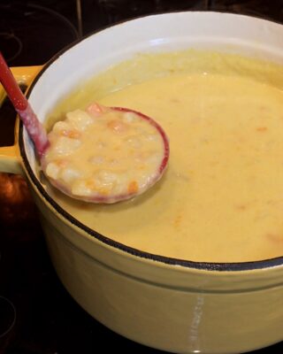 Creamy Asiago Potato Soup