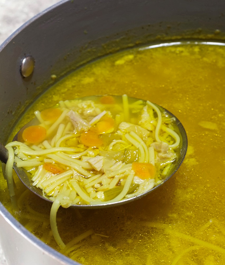 Soup for outlet sore throat