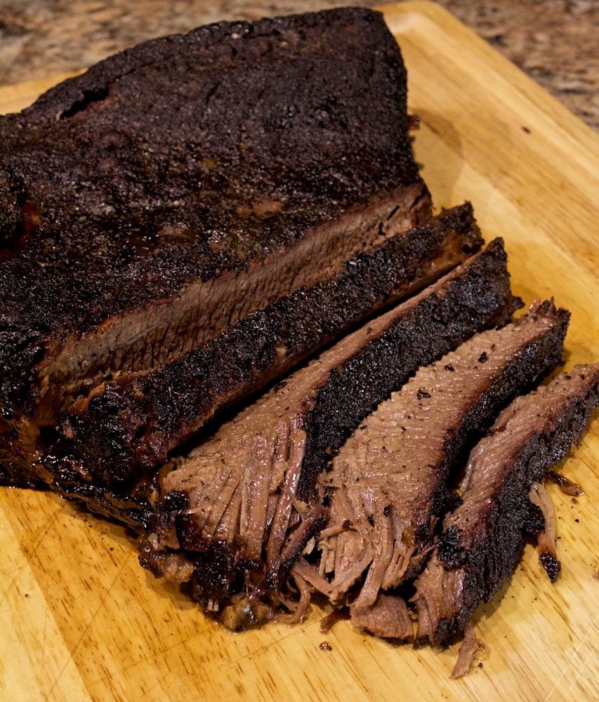 Beef brisket outlet smoker