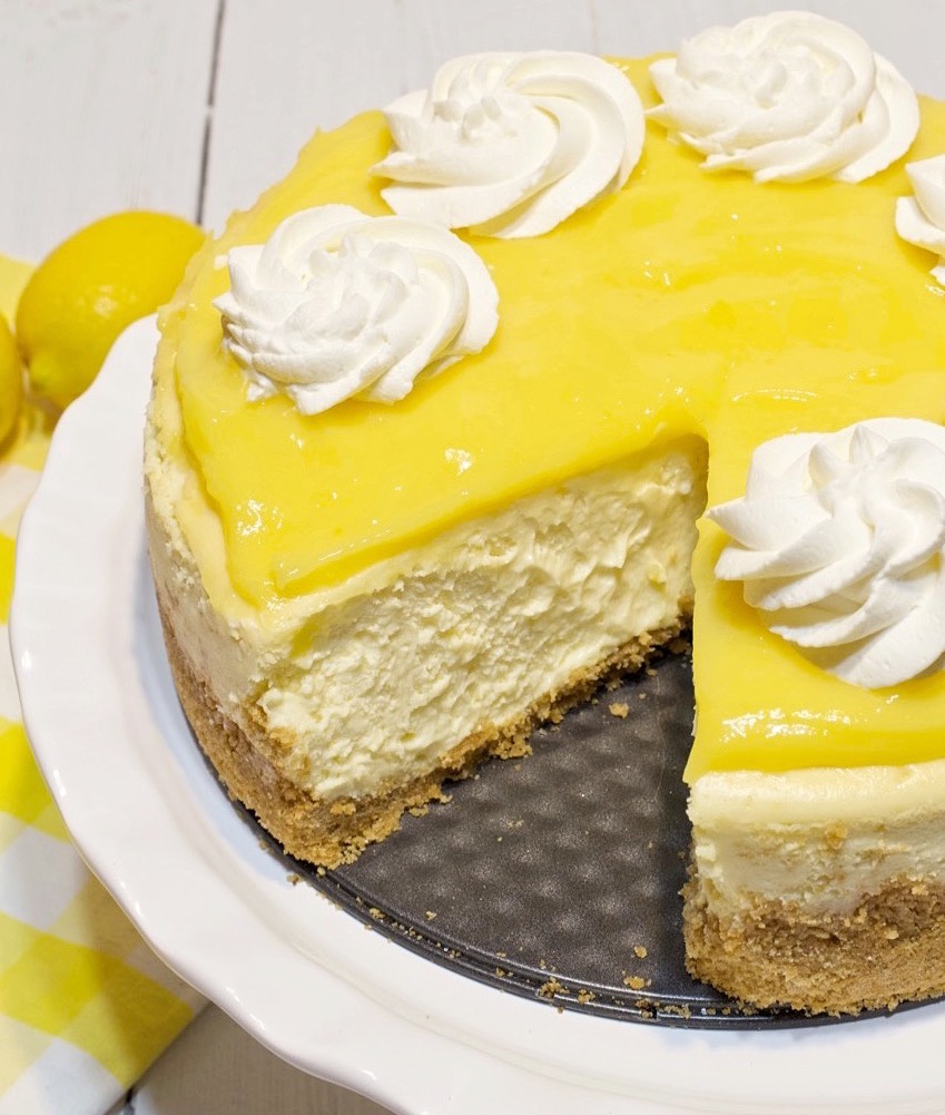 The Ultimate Lemon Cheesecake - My Country Table