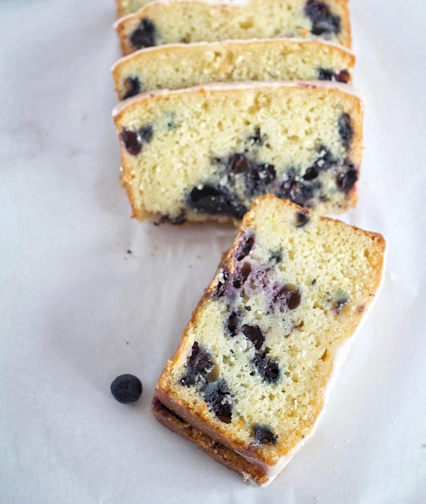 Blueberry Lemon Bread.