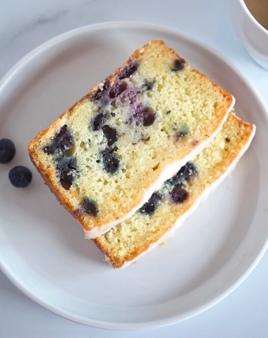 Blueberry bread.