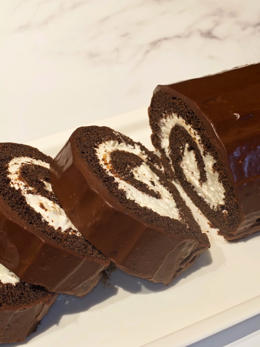 Chocolate Cake Roll.