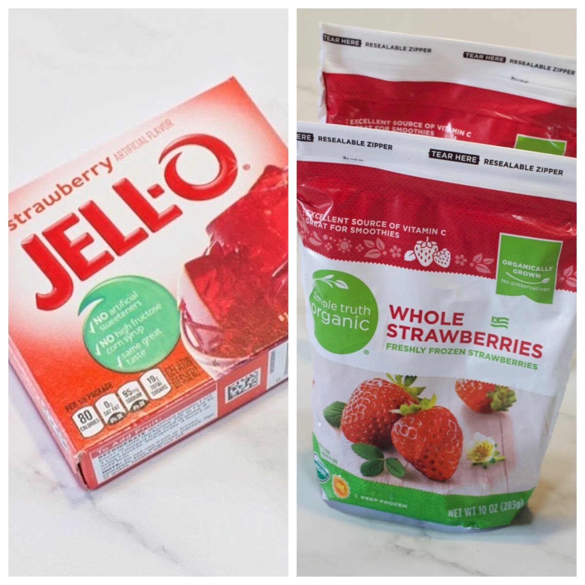 Strawberry Sunshine Jello Salad - The Seasoned Mom