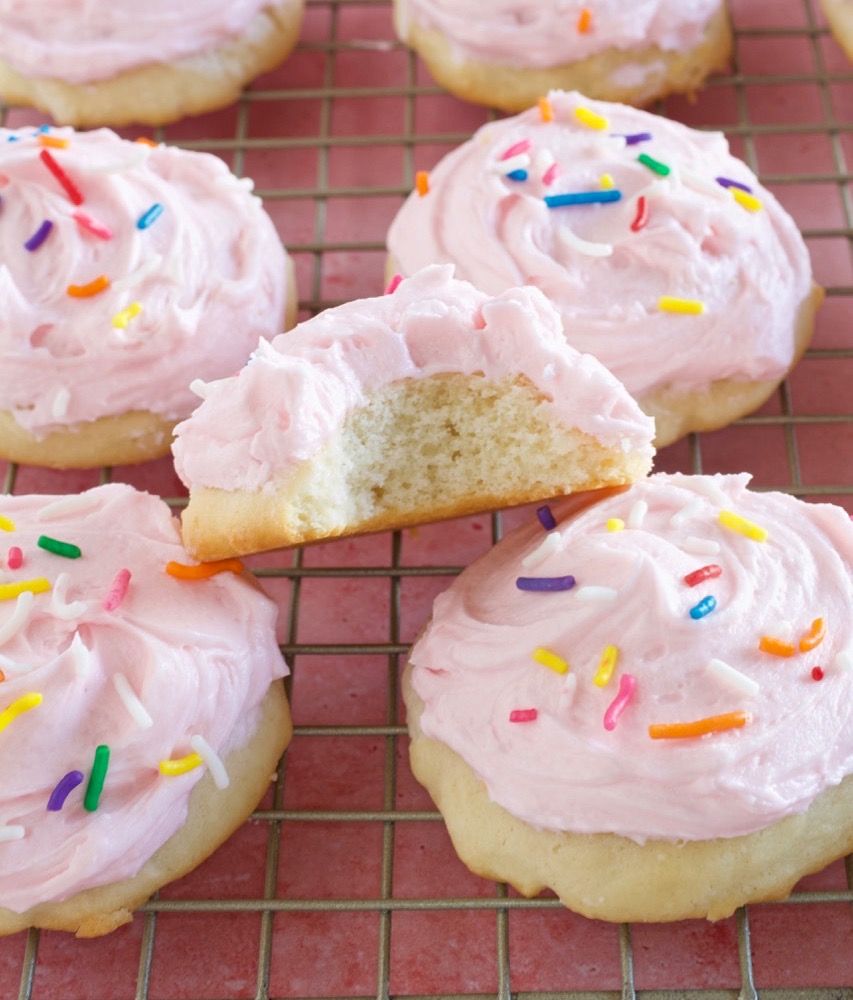 Old Fashioned Sour Cream Sugar Cookies - My Country Table