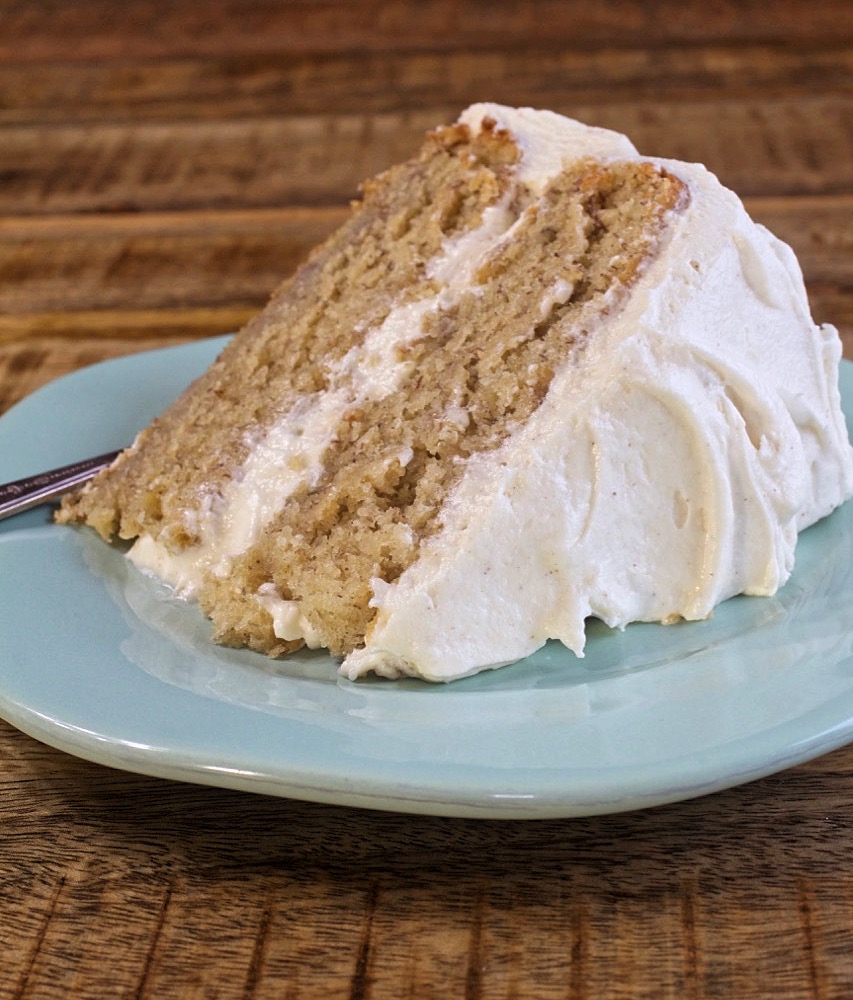 Banana Cream Layer Cake - YouTube