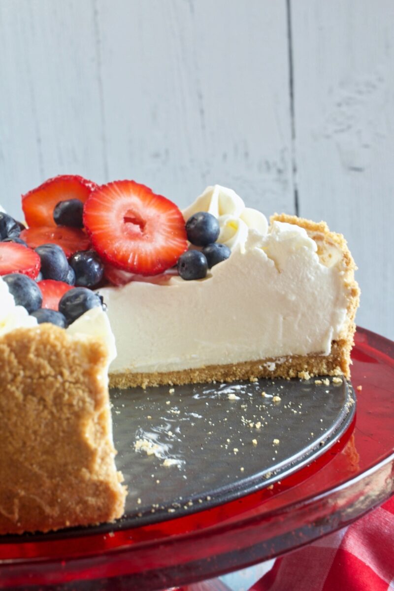 No bake cheesecake.