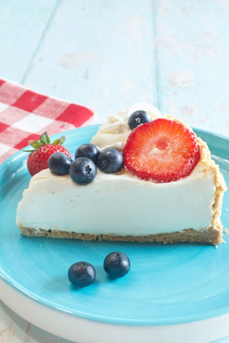 No bake cheesecake.