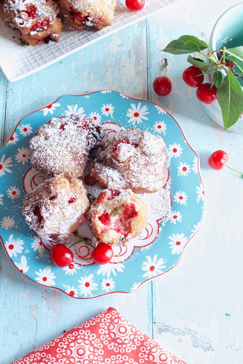 Cherry Fritters.