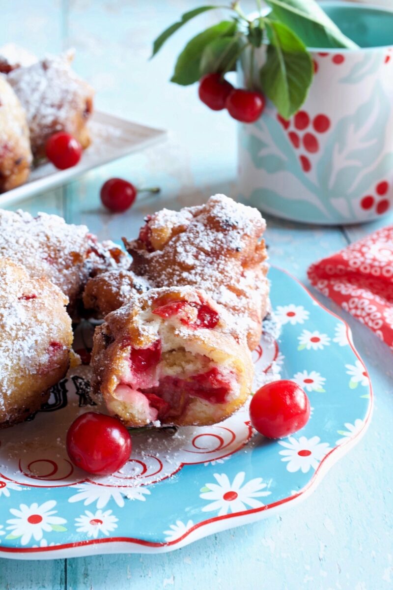 Cherry Fritters.