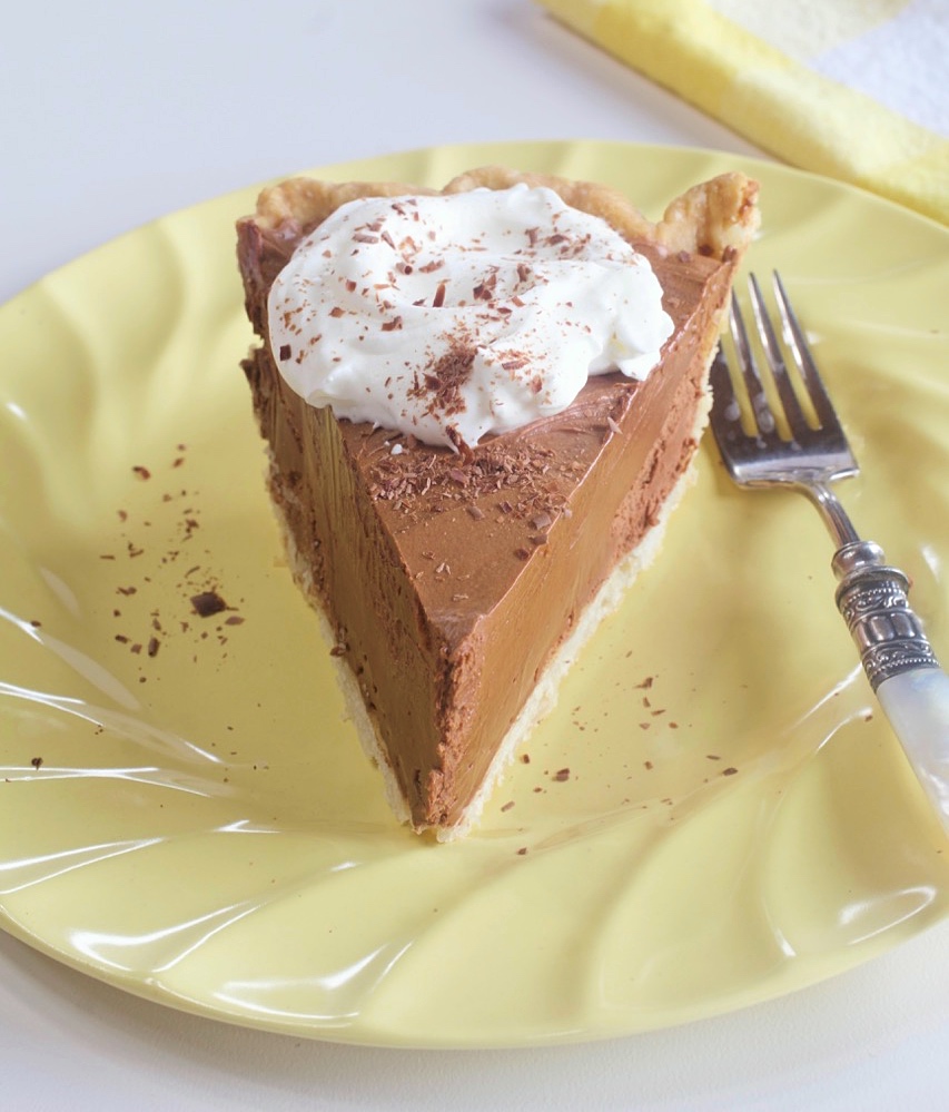 French Silk Chocolate Pie.