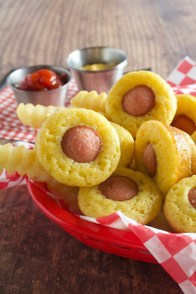 Mini corn dog outlet appetizers