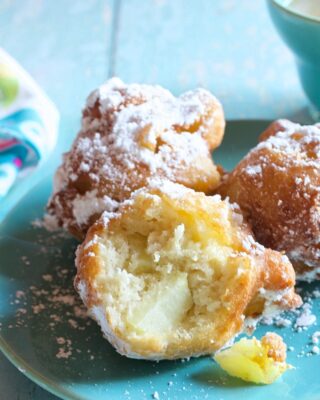 Soft and Crispy Apple Fritters