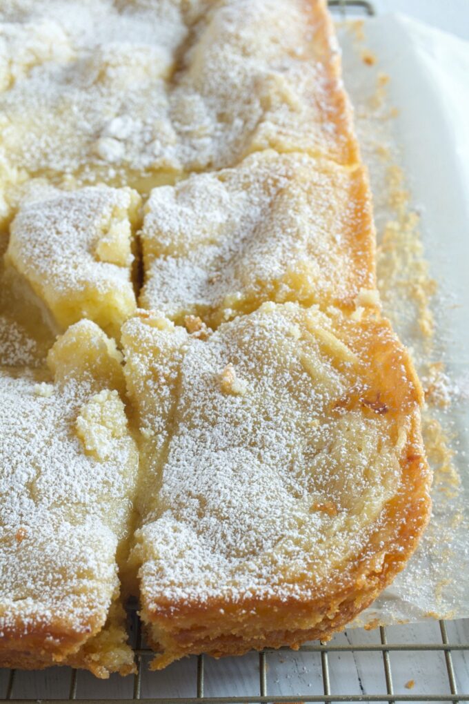 Gooey Butter Coffee Cake.