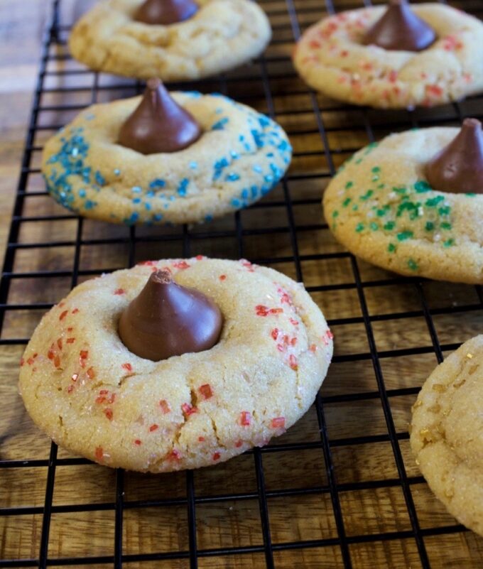 Peanut Butter Blossoms.