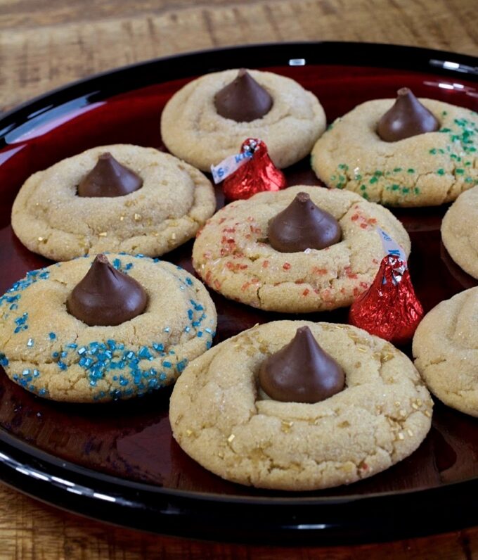 Peanut Butter Blossoms.