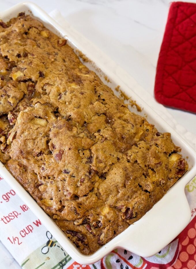 Apple Cinnamon Bread. 