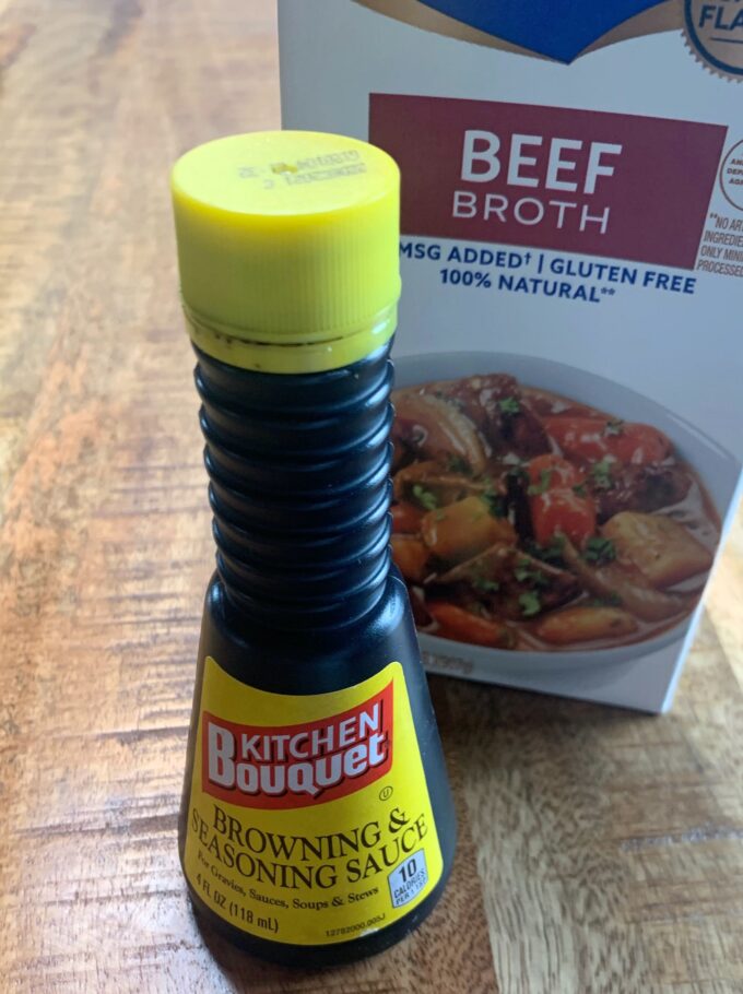 kitchen bouquet seasoning sauce.