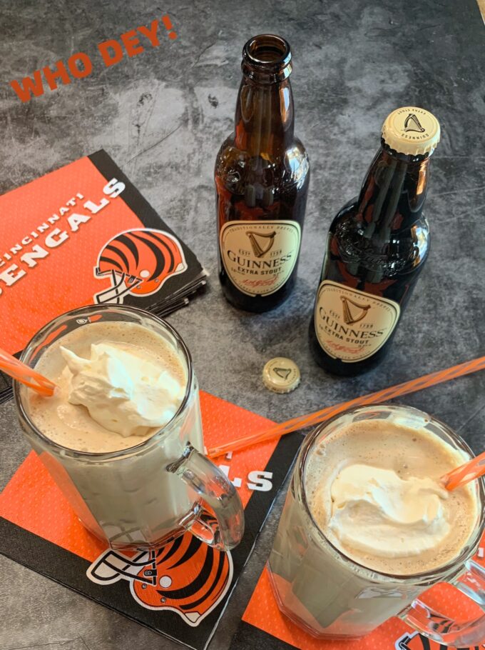 Stout Caramel Milkshakes.