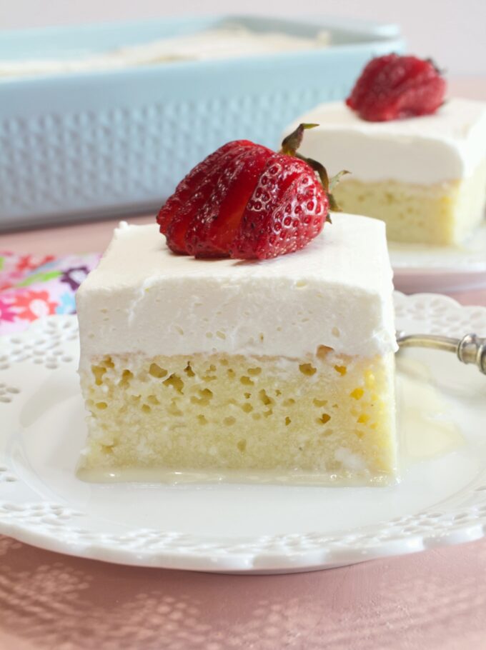 Tres Leches Cake. 