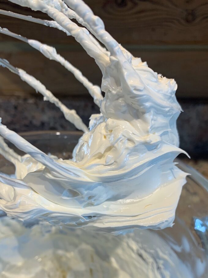 Swiss Meringue Frosting.