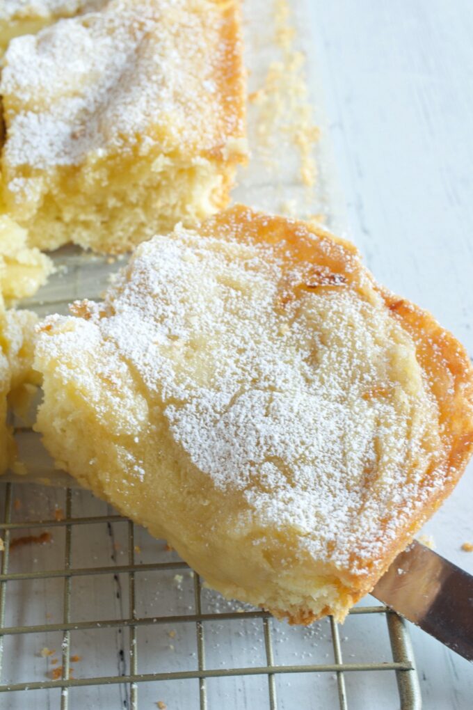 Gooey Butter Coffee Cake. 