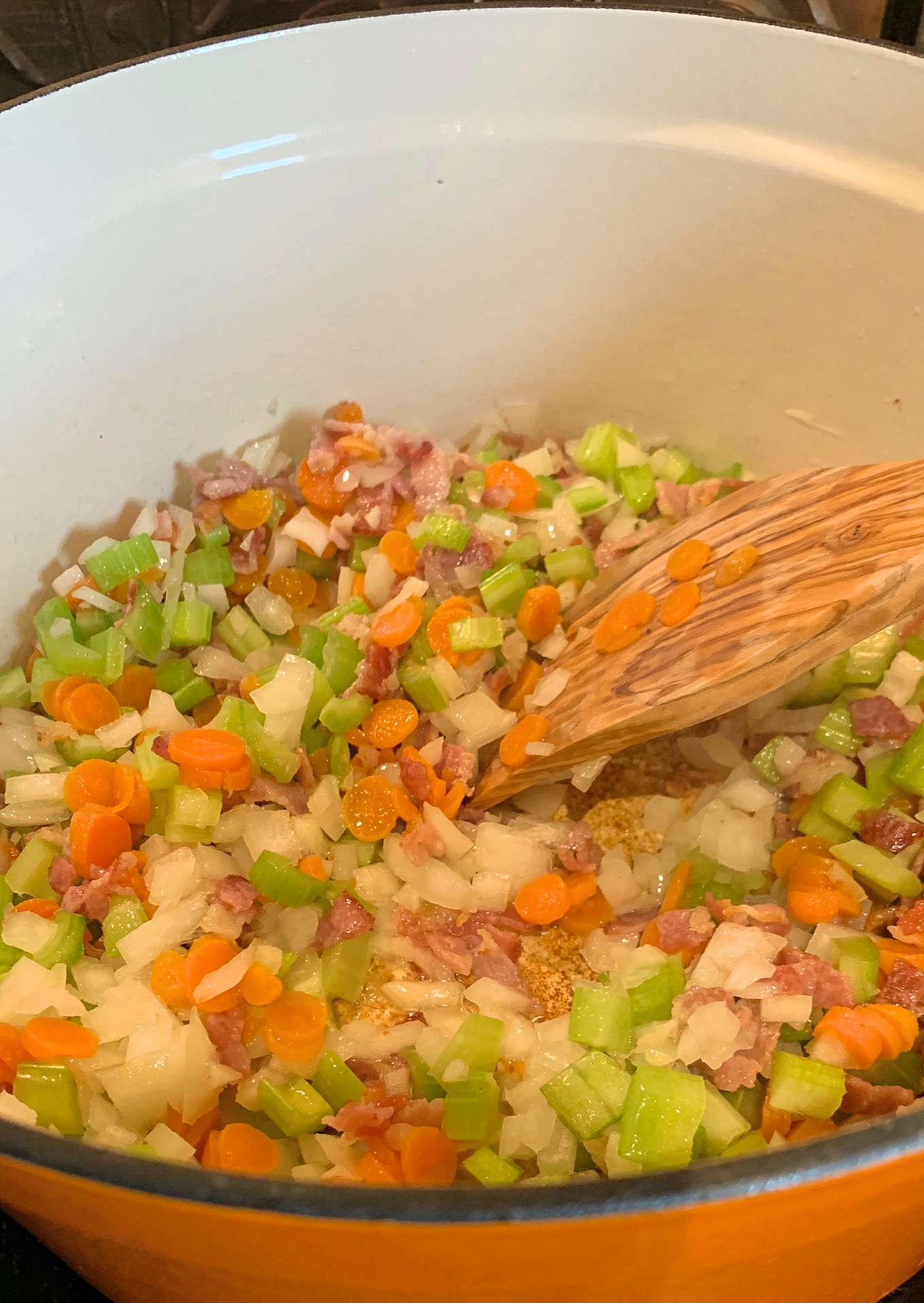 Smoky Bacon Chicken Gnocchi Soup My Country Table
