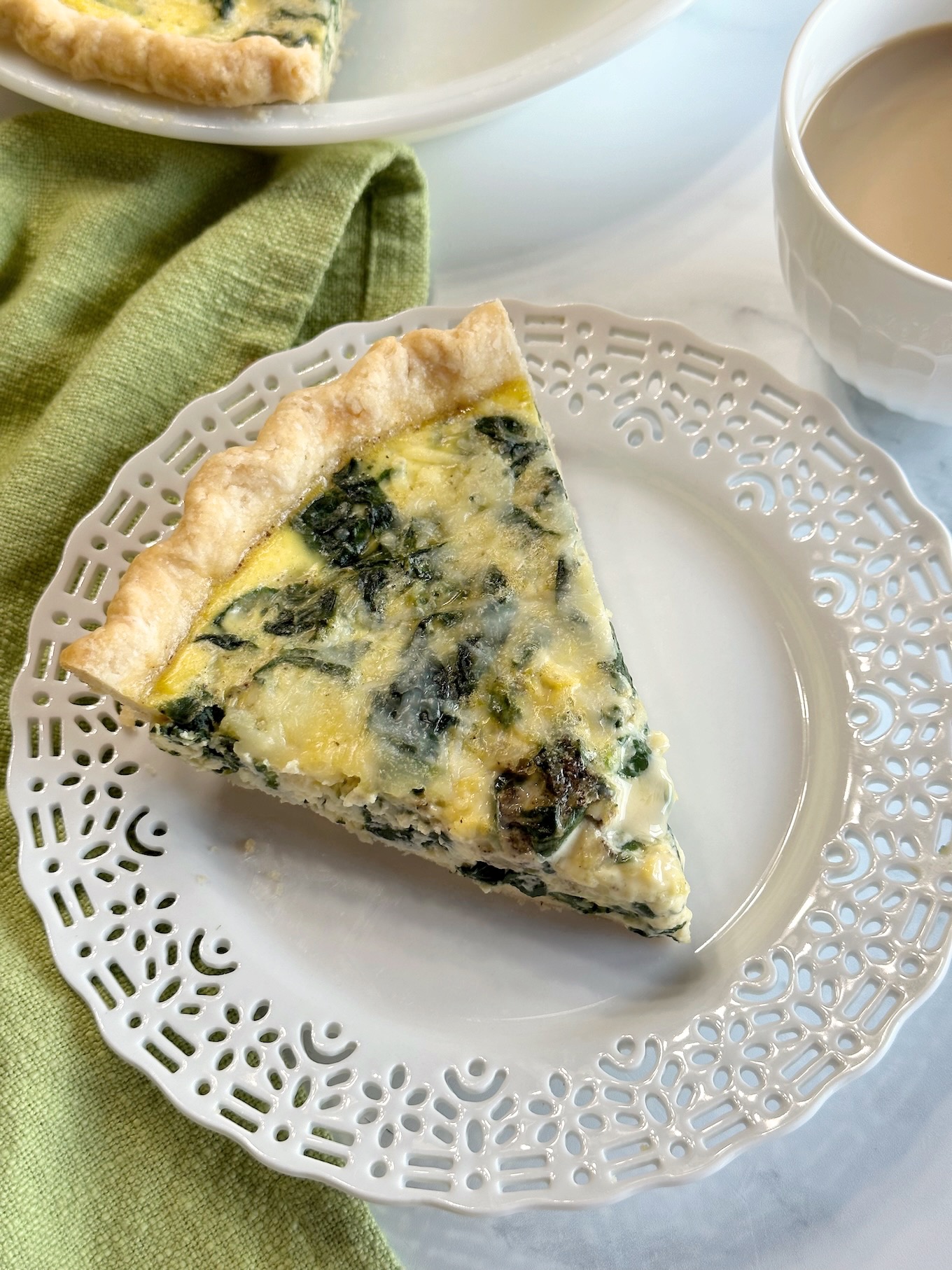 Spinach Gruyere Quiches My Country Table