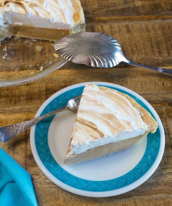 Butterscotch Cream Pie.