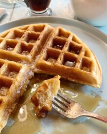 Buttermilk Belgian Waffles.