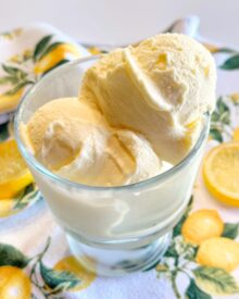 Lemon Custard Ice Cream.