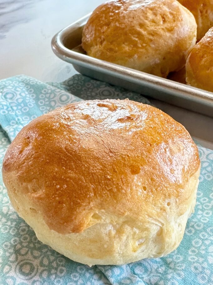 Milk Bread Honey Buns.