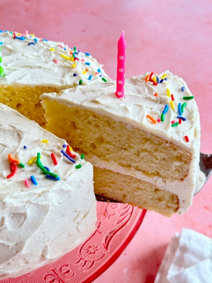 Vanilla Cake.