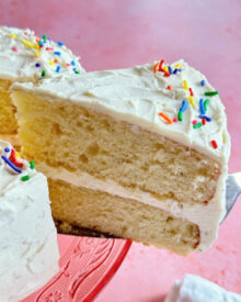 Vanilla Cake.