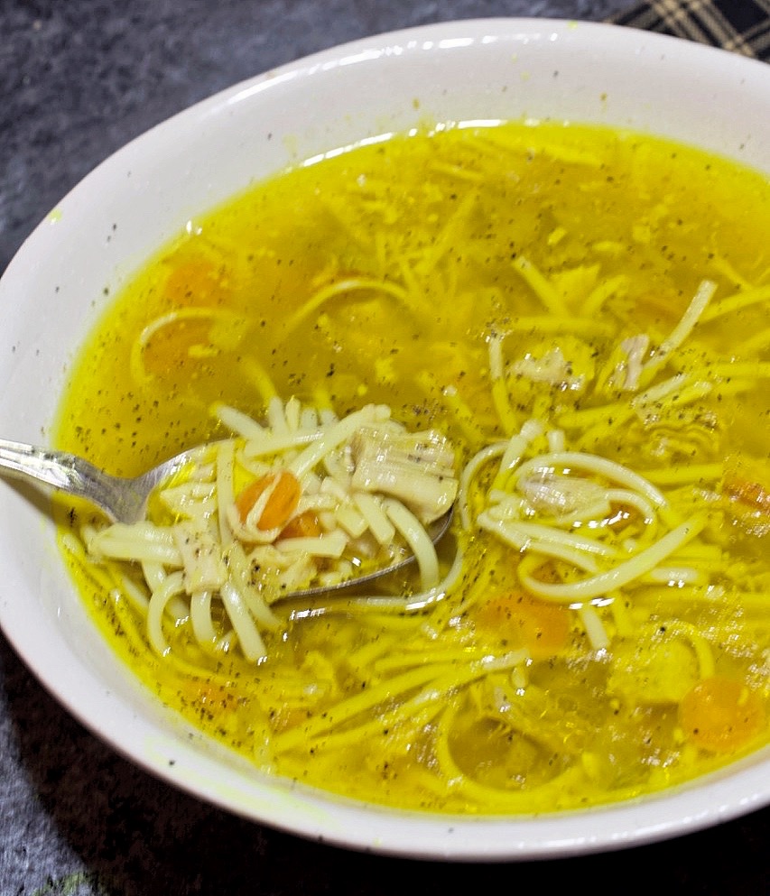 Chicken Noodle Feel Better Soup - My Country Table