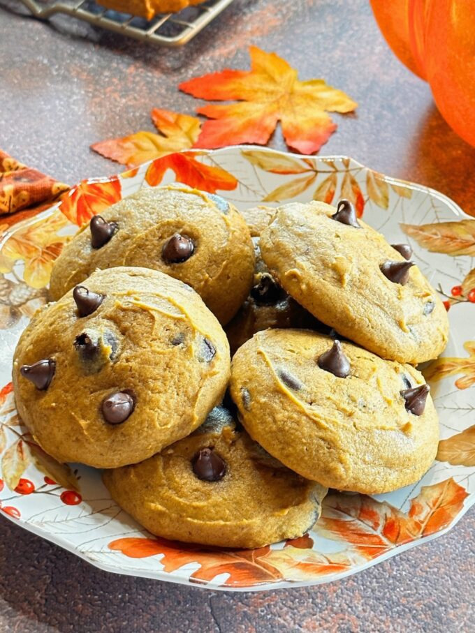 Pumpkin Chocolate Chip cookies.